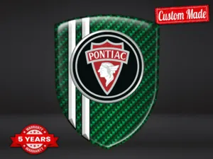 Pontiac Emblema En Relieve Máximo Duradero Estilo Pro Rendimiento